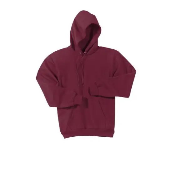Port & Company&reg; Tall Essential Fleece Pullover Hooded Sweatshirt Cardinal {1}