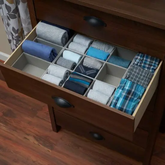 Household Essentials Drawer Organizer Tray Gray {6}