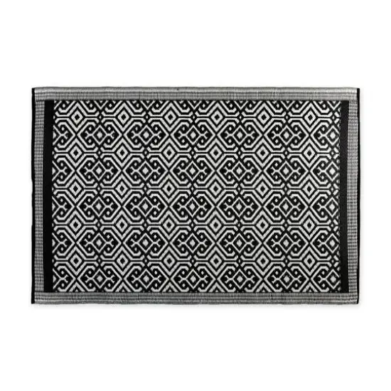DII&reg; Black Moroccan Rug, 4ft. x 6ft. {3}