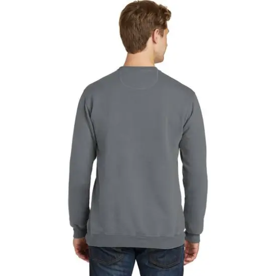 Port & Company&reg; Beach Wash&reg; Garment-Dyed Sweatshirt Pewter {6}