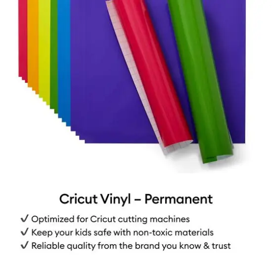 Cricut&reg; 12" x 48" Permanent Vinyl Guava Pink {8}