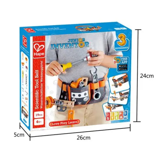 Hape Junior Inventor Scientific Tool Belt {5}