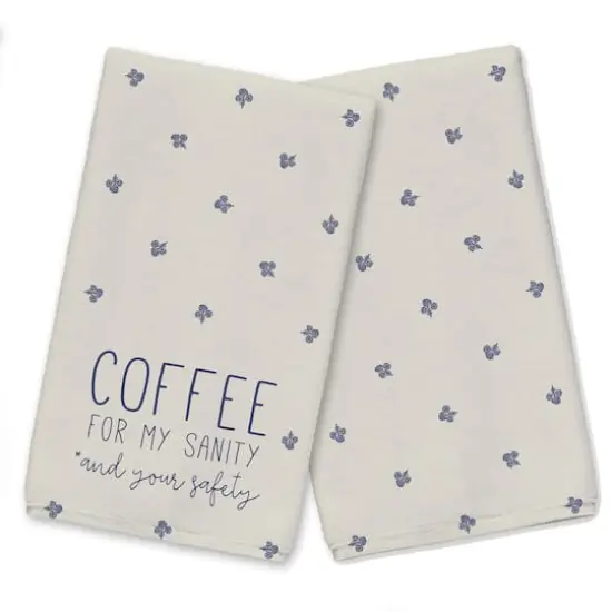 Coffee For My Sanity Tea Towel Set {1}
