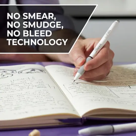 Sharpie&reg; S-Gel&trade; 0.7mm Medium Point Bold Jewel Pens with White Fashion Barrel, 4ct. {4}