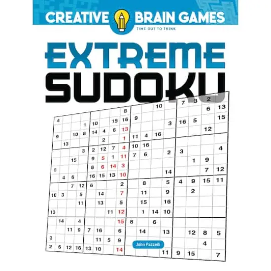 Dover Publications Creative Brain Games Extreme Sudoku Book {1}