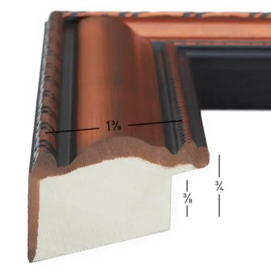 4 Pack Craig Frames Victoria Copper Picture Frame with Mat {6}