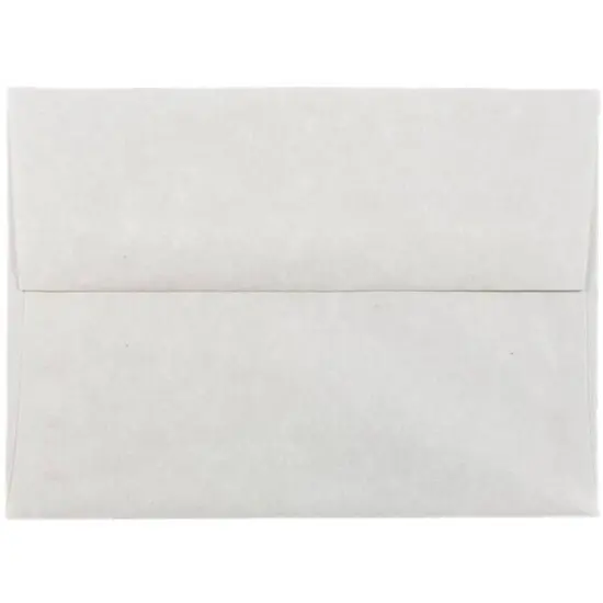 JAM Paper 4.75" x 6.5" Parchment Invitation Envelopes, 50ct. White Recycled {2}