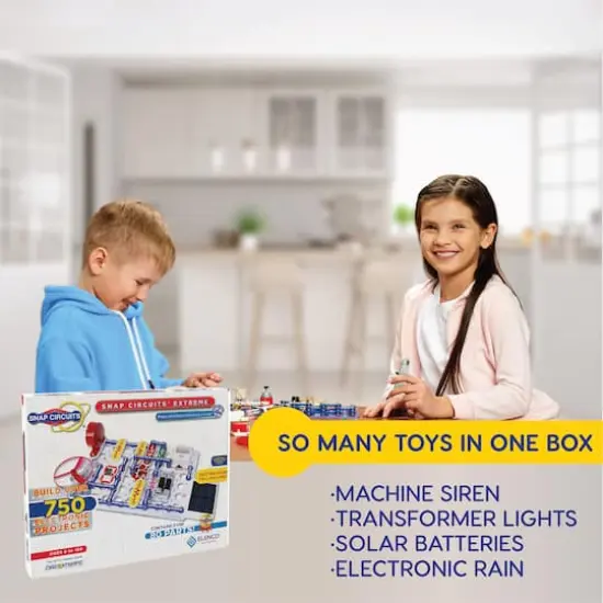 Elenco&reg; Snap Circuits&reg; Extreme SC-750 Electronics Exploration STEM Educational Kit {5}
