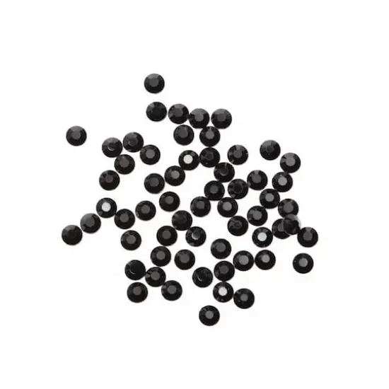 SS12 Hotfix Austrian Crystals by Bead Landing&trade;, 60ct. Jet {1}