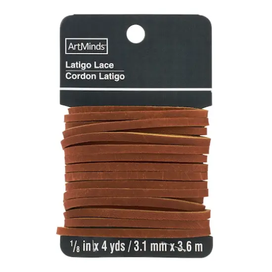 Latigo Lace by ArtMinds&trade;, 4yd. Brown {1}