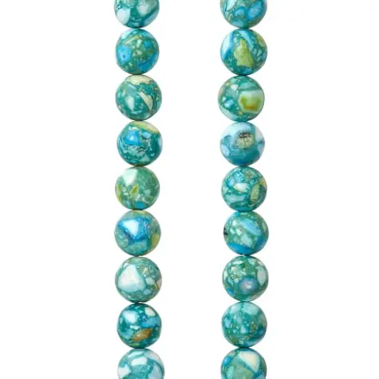 Reconstituted Stone Round Beads, 8mm by Bead Landing&trade; {1}