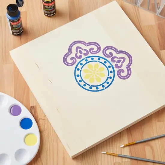 12" Basswood Square Panel by Make Market&reg; {5}