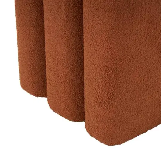 18" W-Shaped Room Ottoman Copper {6}