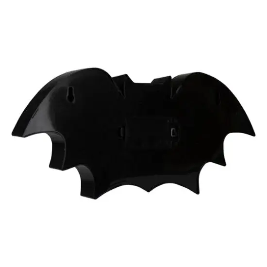 12" Lighted Black Bat Halloween Marquee Decoration {6}