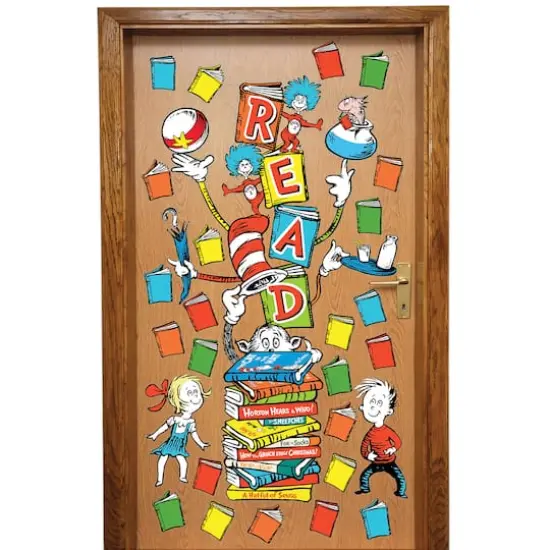 Eureka&reg; Dr. Seuss&trade; Reading Door D&eacute;cor Kit {3}
