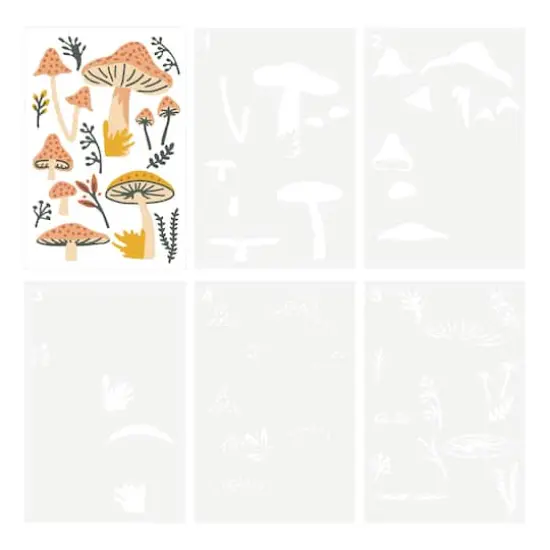 Mushroom Layering Stencils by Recollections&trade; {3}