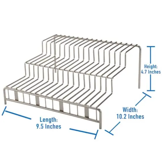 Laura Ashley Aristo Satin 3-Tier Spice Rack {4}