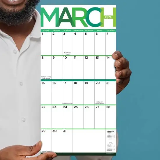 2026 Big Print Mini Calendar {5}