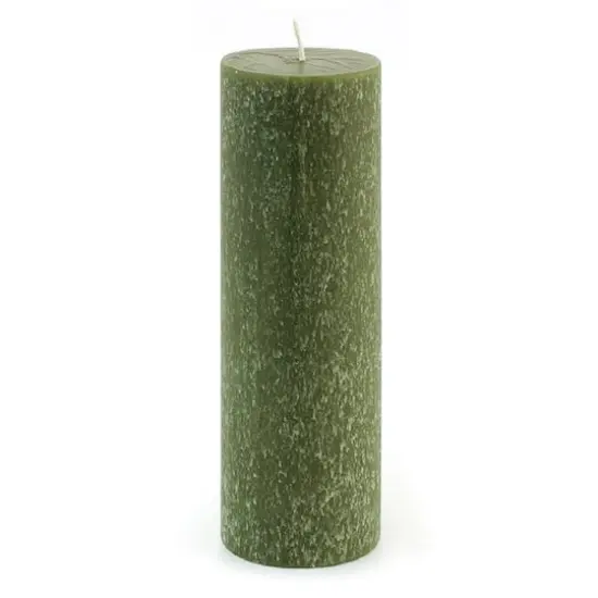 Root Candles 3" x 9" Unscented Timberline&trade; Pillar Candle Dark Olive {1}