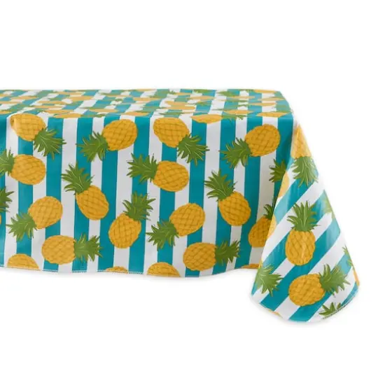Pineapple Vinyl Tablecloth 60" x 102" {1}