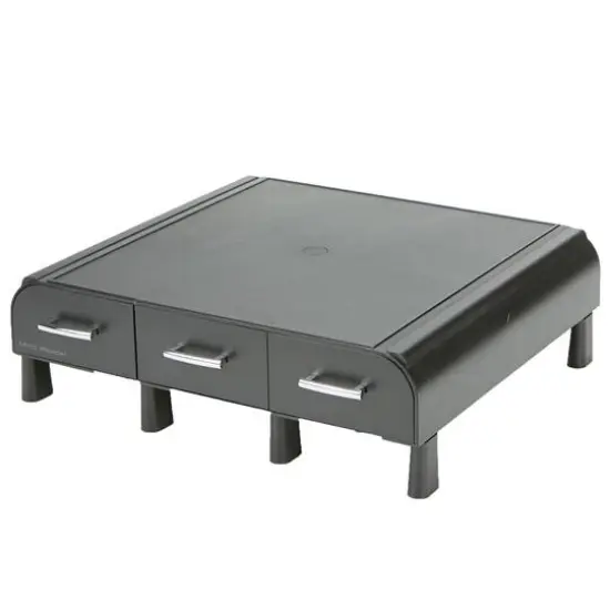 Mind Reader Laptop & Monitor Stand Organizer Black {8}