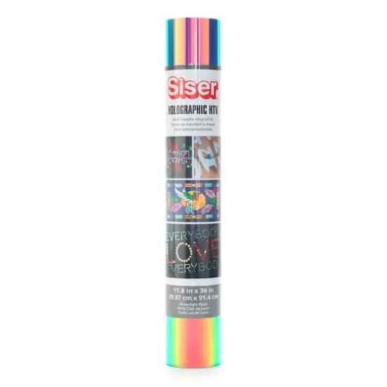Siser&reg; Holographic Heat Transfer Vinyl Moonlight Pearl {1}
