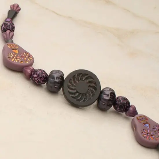 Purple Days Czech Glass Bead Mix by Bead Landing&trade; {6}