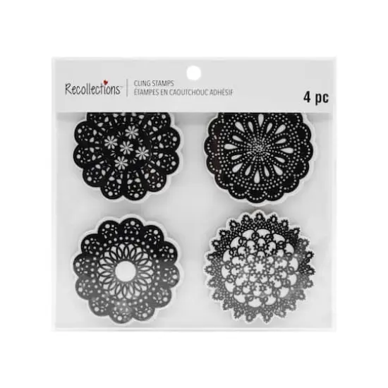 Mandala Cling Stamps, 4ct. by Recollections&trade; {5}