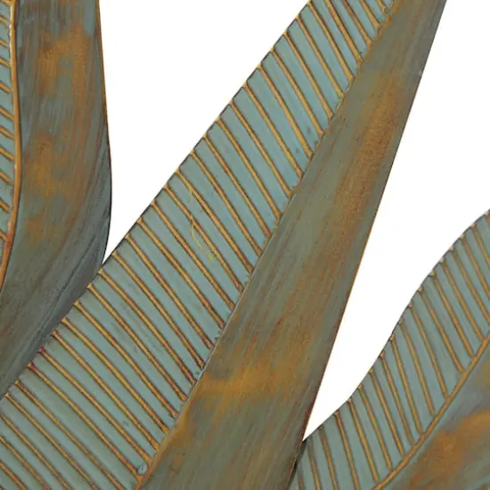 Gray & GoldSun Metal Wall Accent {4}