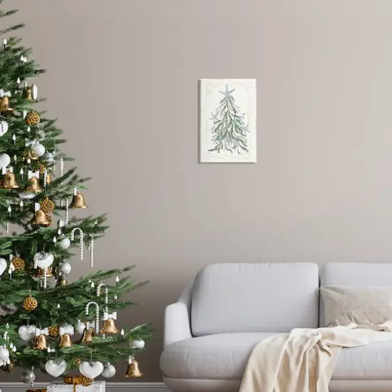 Stupell Industries Nautical Christmas Tree Sea Life Wall Plaque Art {3}
