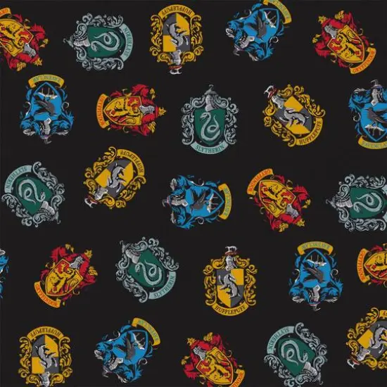 Camelot Fabrics Harry Potter School Crest Cotton Precut, 4ct. {3}