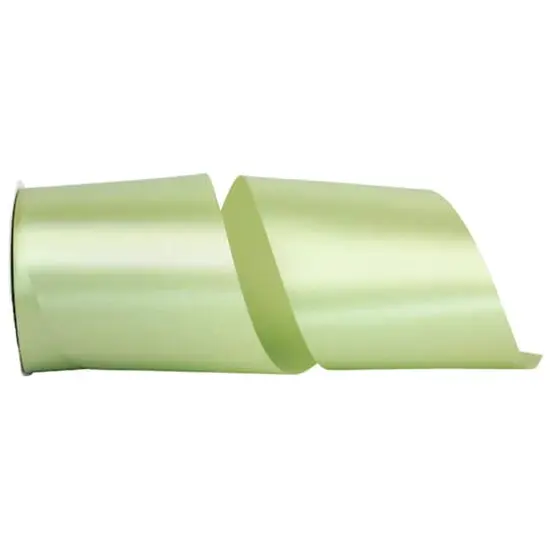JAM Paper 4" x 50yd. Satin Allure Single Face Ribbon Mint {1}