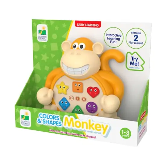 Early Learning - Colors & Shapes Monkey {1}