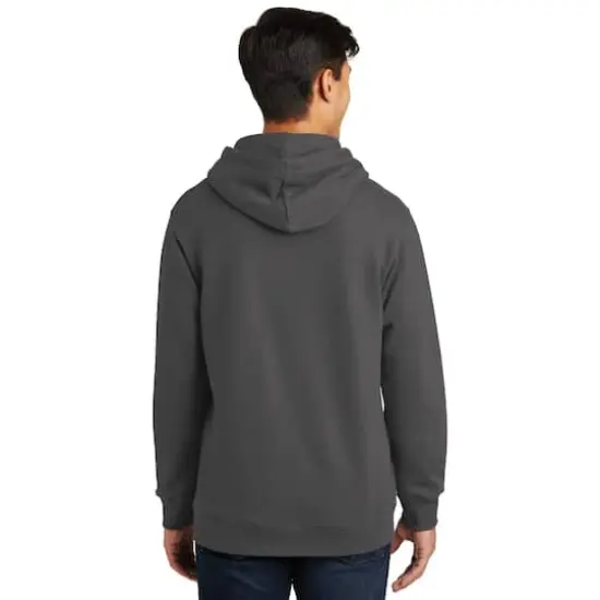 Port & Company&reg; Fan Favorite&trade; Fleece Pullover Hooded Sweatshirt Charcoal {6}