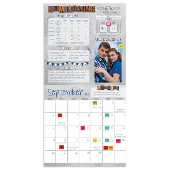 TF Publishing My Year Book Undated Memory Wall Calendar {4}