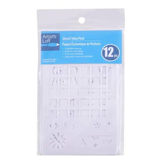 Stencil Value Pack by Artist's Loft&trade; {6}