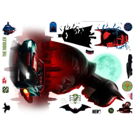 RoomMates Batman Peel & Stick Xl Giant Wall Decals {1}