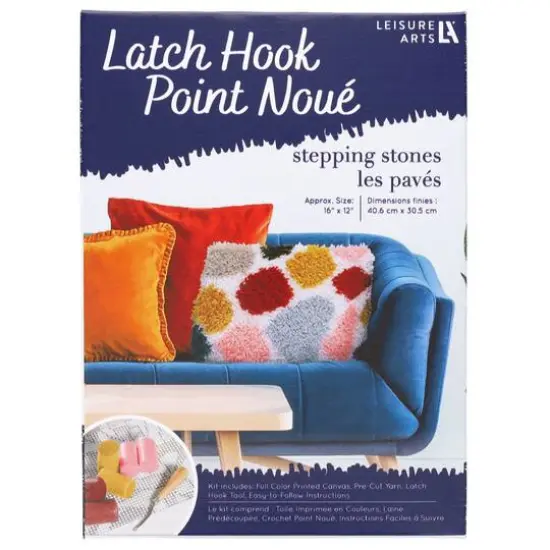 Leisure Arts&reg; Stepping Stones Latch Hook Kit {3}