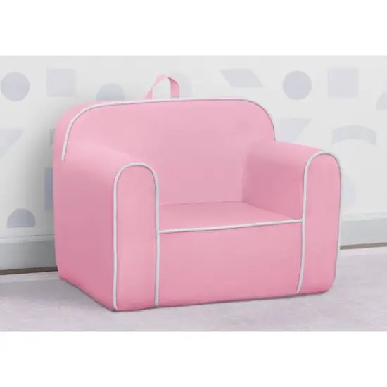 Delta Children Cozee Chair for Kids Pink {4}