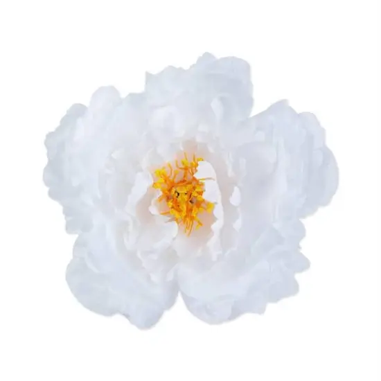 DII&reg; Peony Napkin Rings, 4ct. White {6}