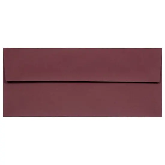 JAM Paper 8" x 11.5" Letter Paper & Envelopes #10 Business Stationery Set, 50ct. Burgundy {5}