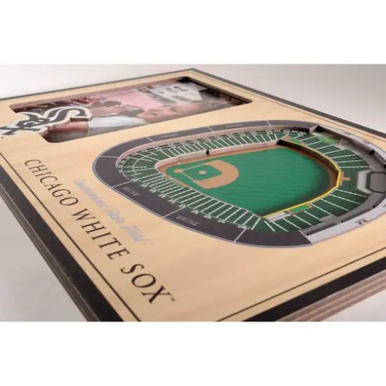 MLB 3D StadiumViews Picture Frame Chicago White Sox {5}