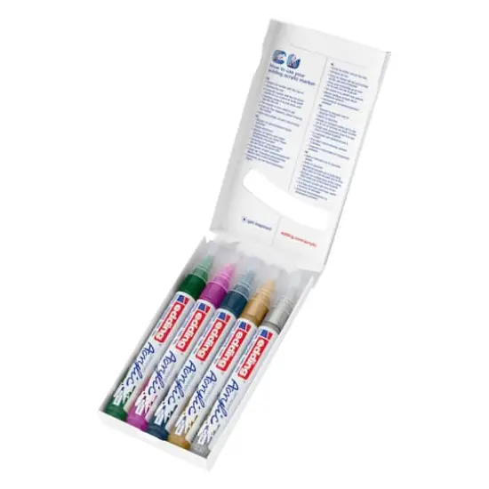 Edding&reg; Festive Colors 5100 Acrylic Marker Medium Set {3}