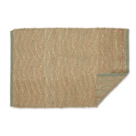 DII&reg; Artichoke With Natural Jute Chevron Hand-Loomed Rug, 2ft. x 3ft. {4}