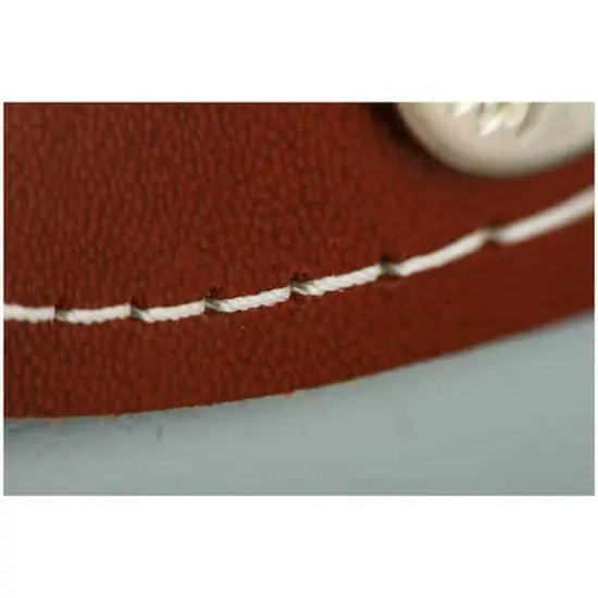 JAM Paper Brown & Gray Leather Business Card Holder Case with Snap Closure {5}