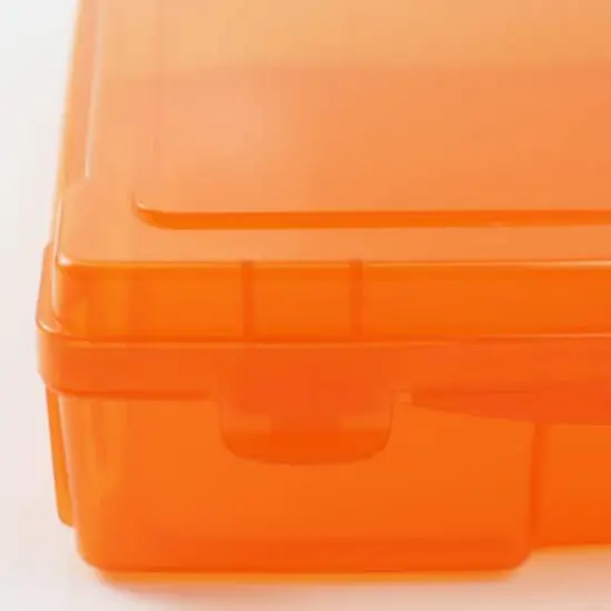 12" x 12" Orange Scrapbook Paper Case by Simply Tidy&reg; {2}