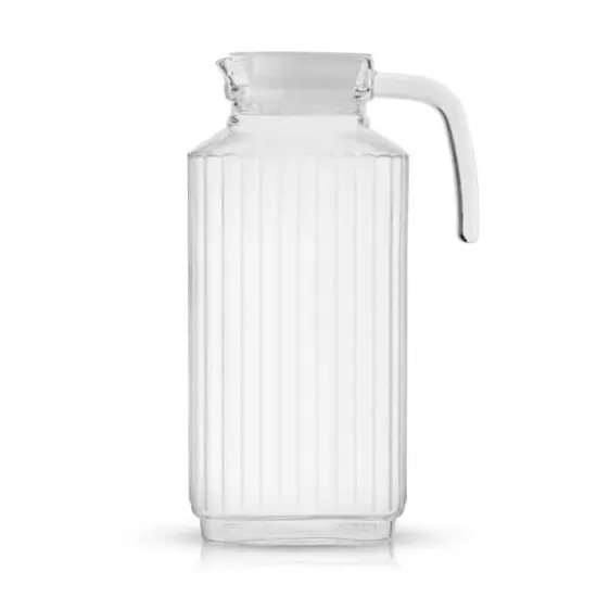JoyJolt&reg; 60oz. Beverage Serveware Glass Pitcher {4}