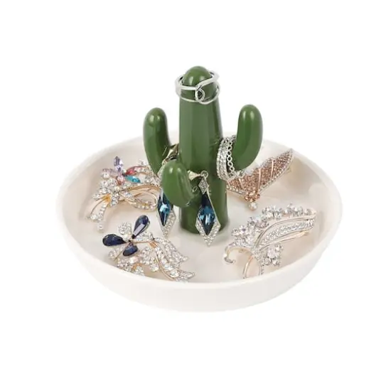 NEX&trade; 6" Cactus Jewelry Tray {4}