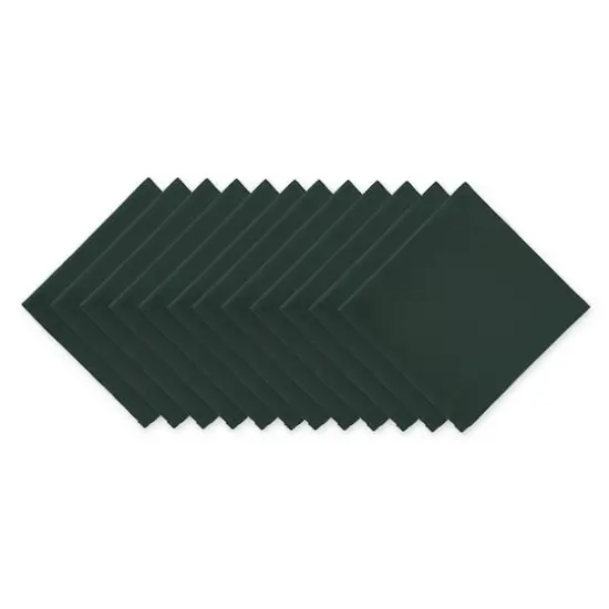 DII&reg; Cloth Buffet Napkins, 12ct. Dark Green {1}