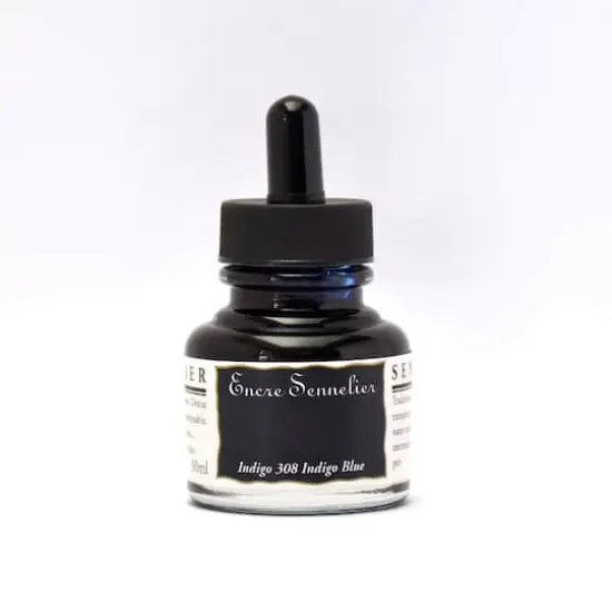 Sennelier Drawing Ink, 30mL Indigo Blue {1}